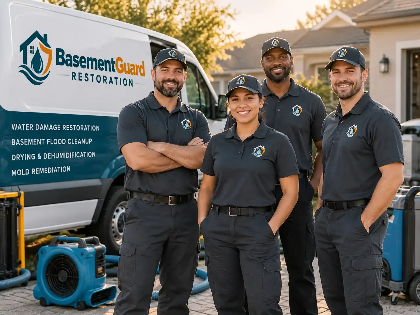 Basement Water Damage Restoration company in South Range, MI